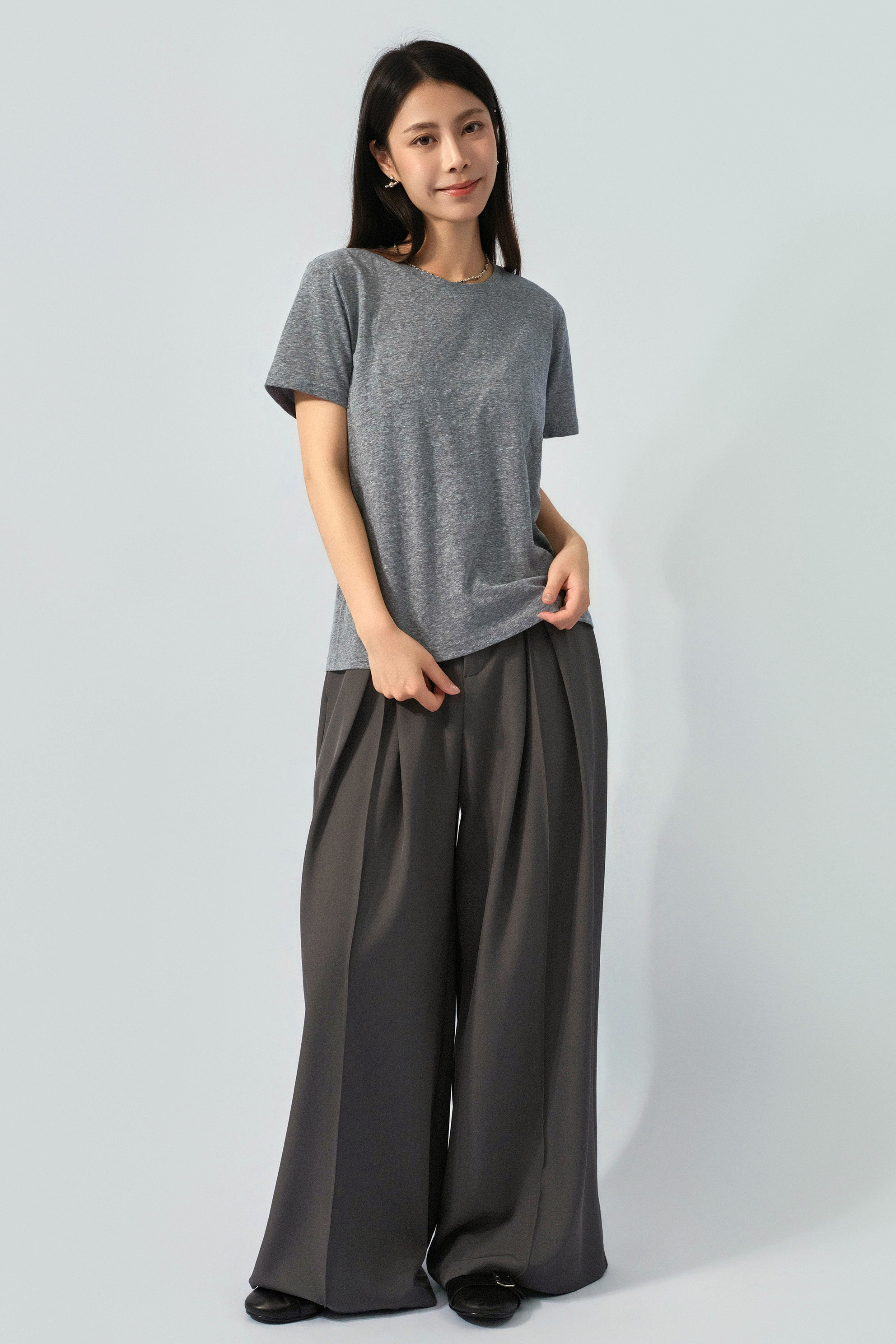 基本款後中骨tee (預購產品）