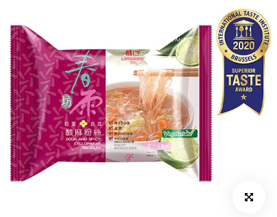士林總會｜龍口春雨坊 酸麻粉絲(2入)-2包