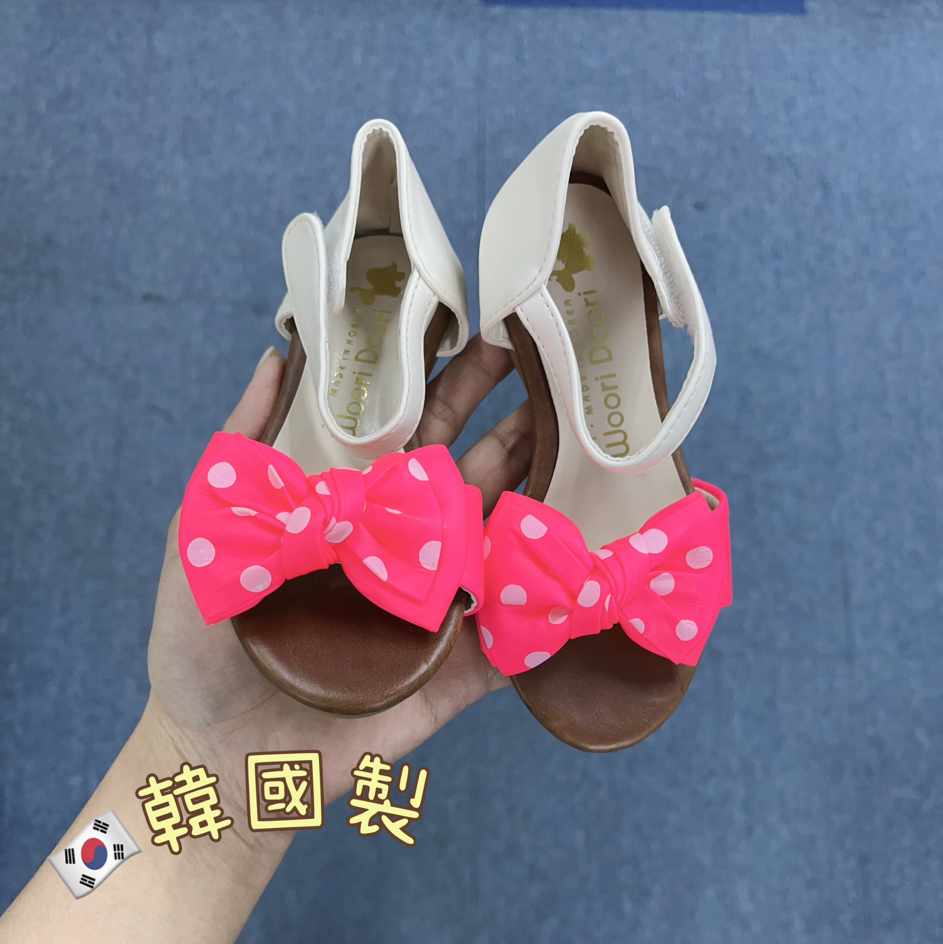 🇰🇷韓國女童波點涼鞋
