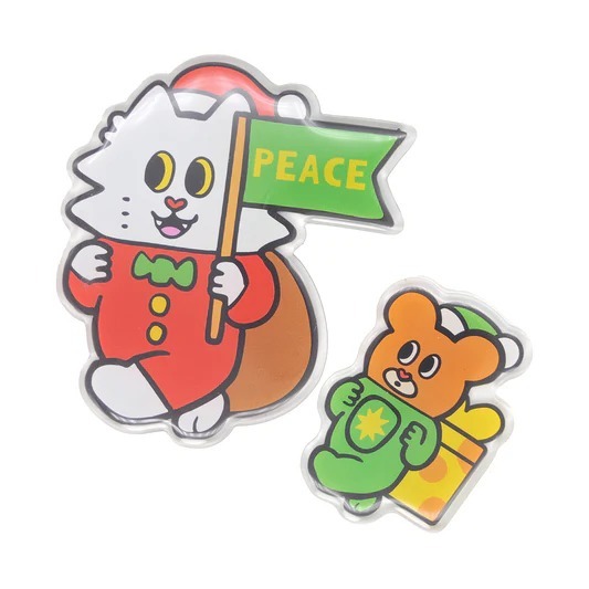 香港｜CLUB BABO 冰箱磁鐵 聖誕款(共2款)