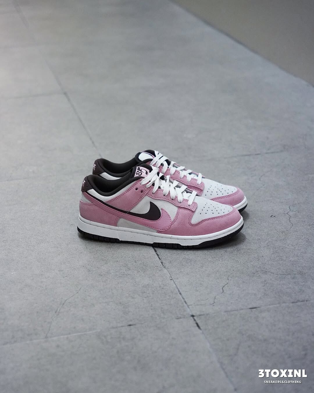 (預訂) Nike Dunk Low 85 - Double Swoosh Pink Mocha