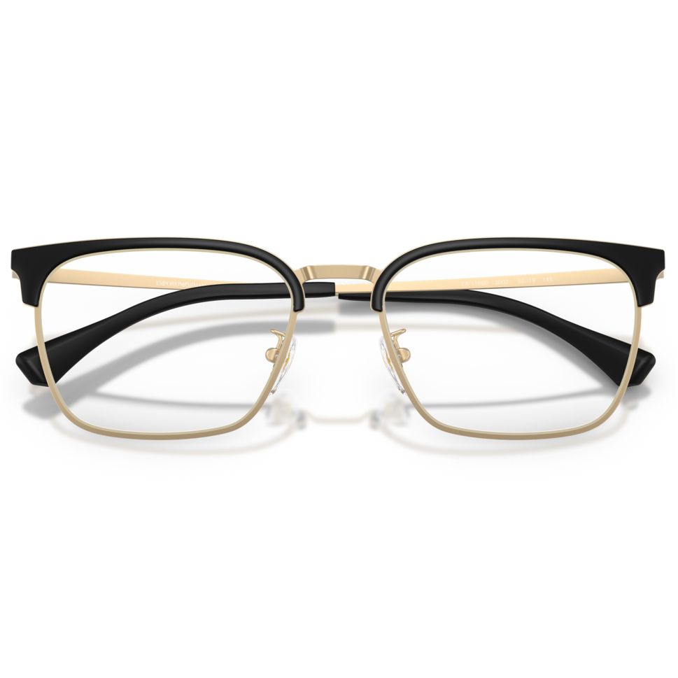 【EMPORIO ARMANI】EA1186D 3002-55mm 光學眼鏡(霧光淡金色)