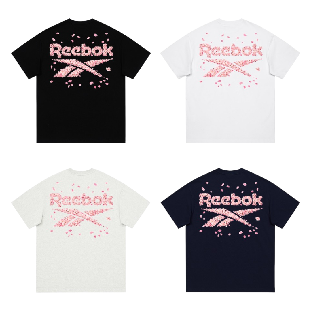 『預購商品』Reebok 櫻花字母LOGO 寬鬆短踢 26SRMG03W