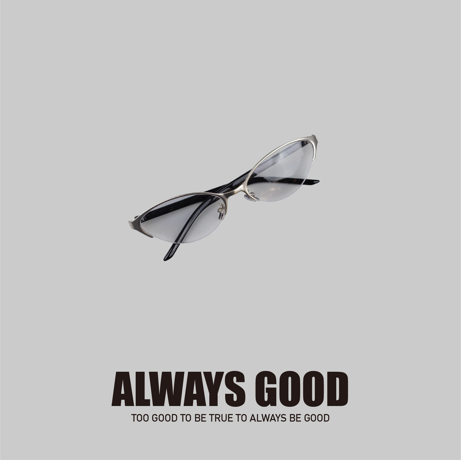 『Always_Good』貓眼 半框 造型 眼鏡