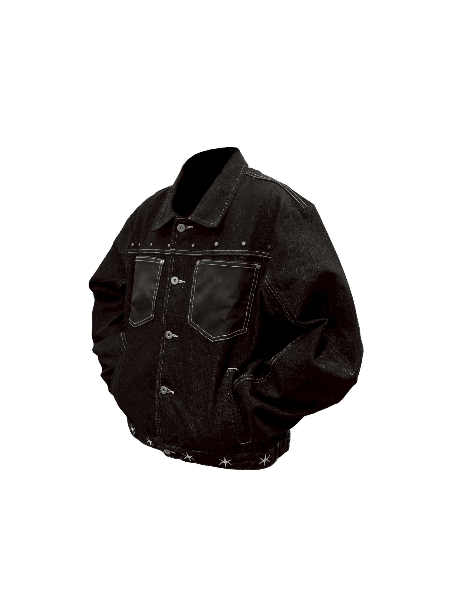 WBI 26AW DUSTLINE WCS-02 刺繡 丹寧 外套