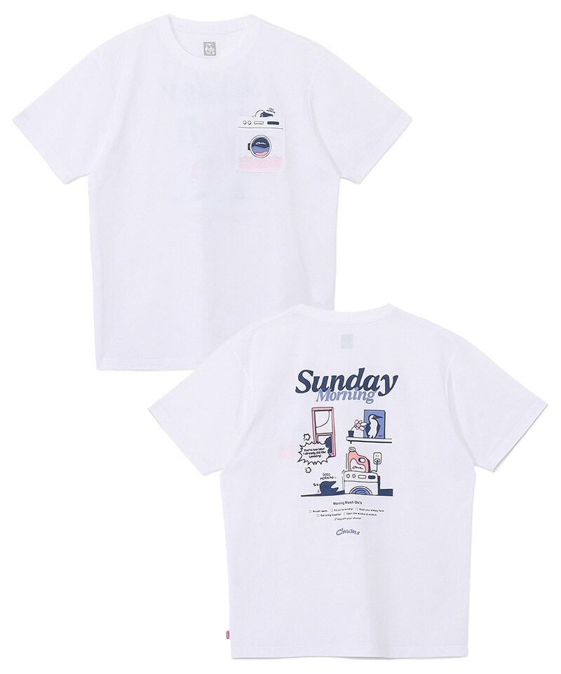 Chums Dry Sunday Morning Pocket T-Shirt CH01-2761