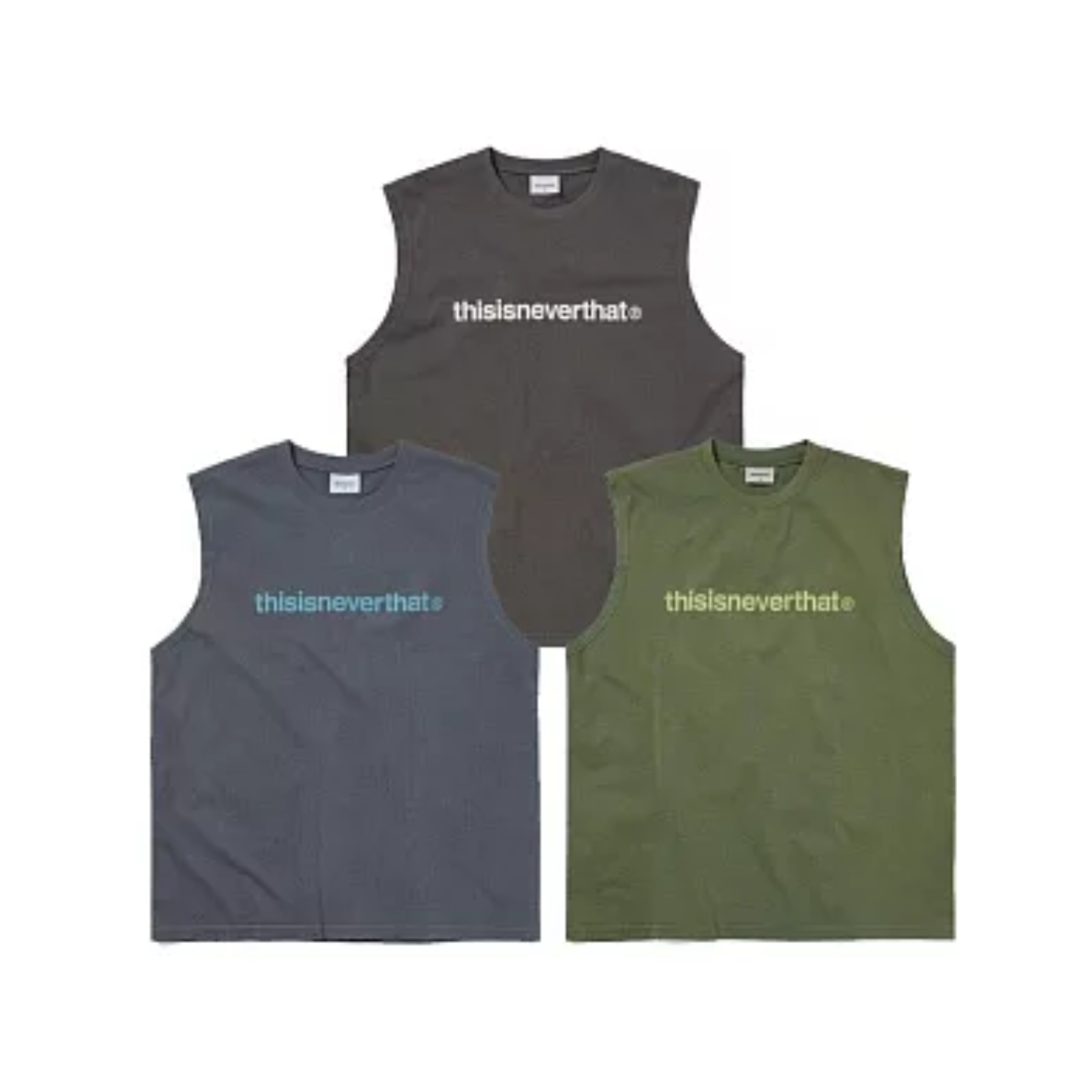 2026SS thisisneverthat T-Logo Sleeveless 水洗 無袖 背心 現貨 TN261TTSST33