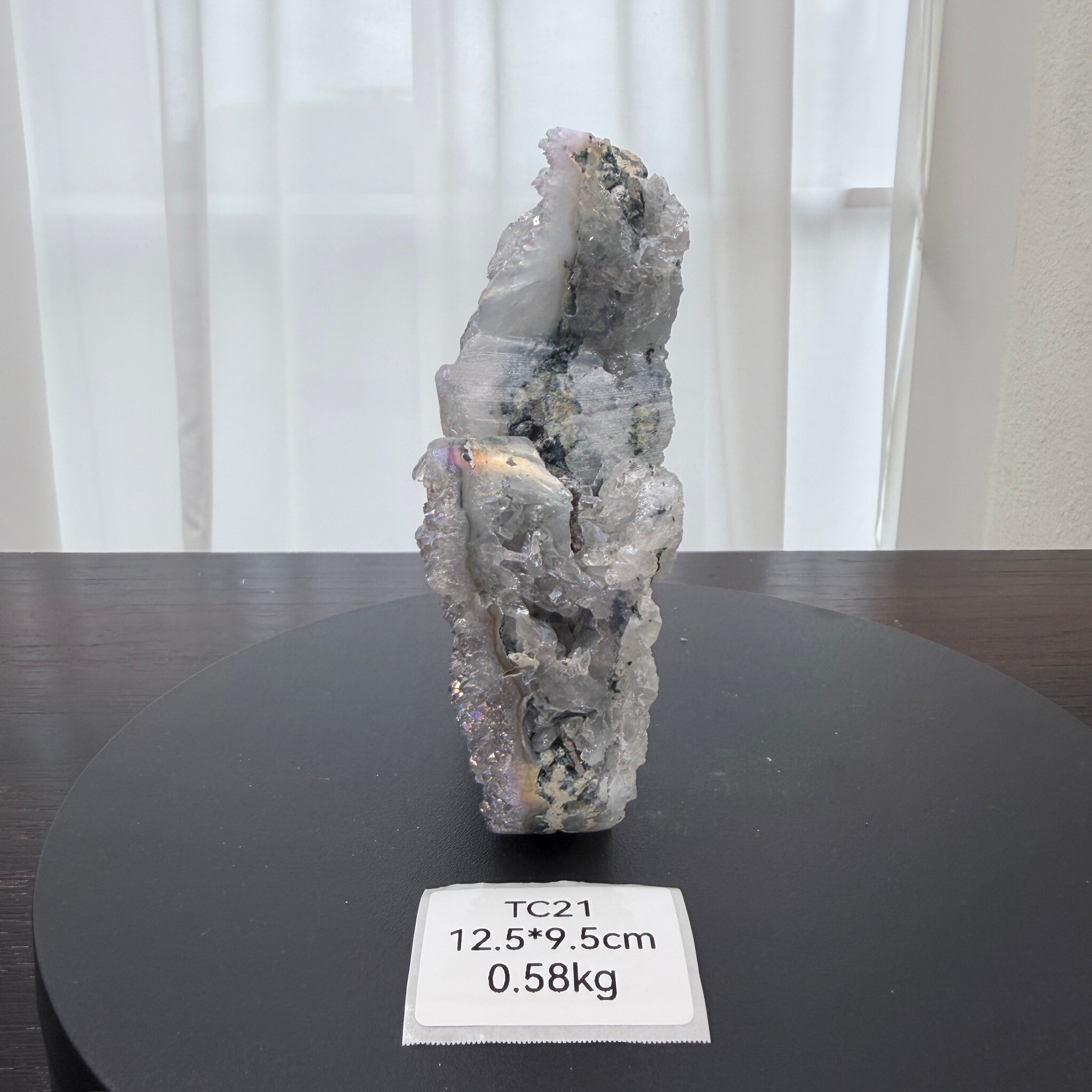 ZA056 TC21 黃水晶 貓貓 高度12.5cm 闊度9.5cm 重量0.58kg