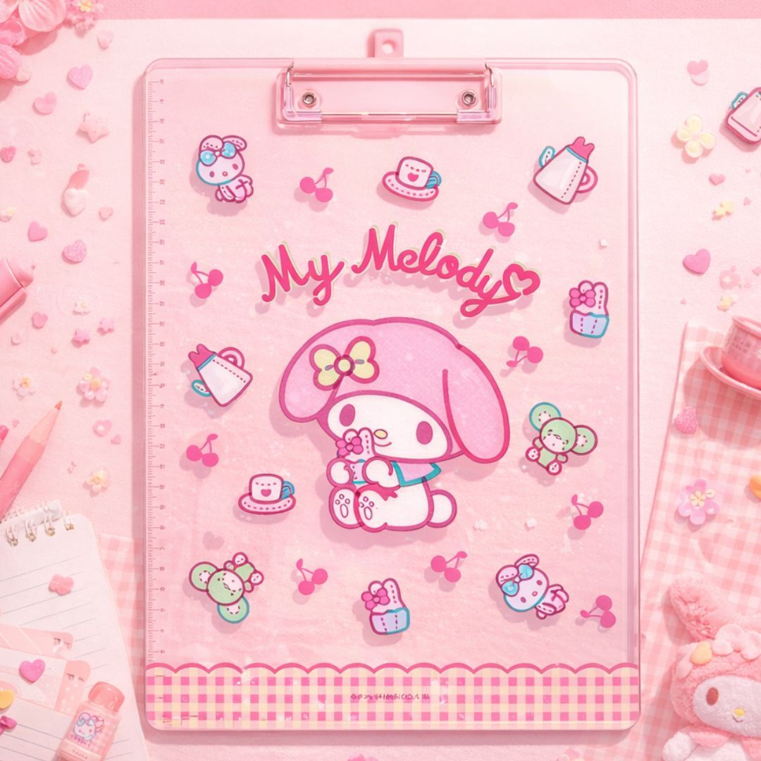 MY MELODY Sanrio|hard board clip