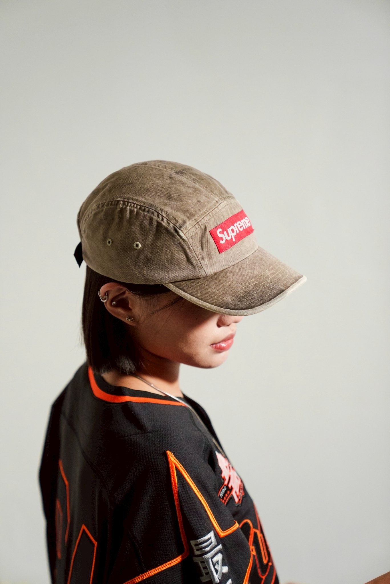 supreme帽子 Supreme Fuzzy Camp Cap Black White Brown Moss Pink 5colors | eBay