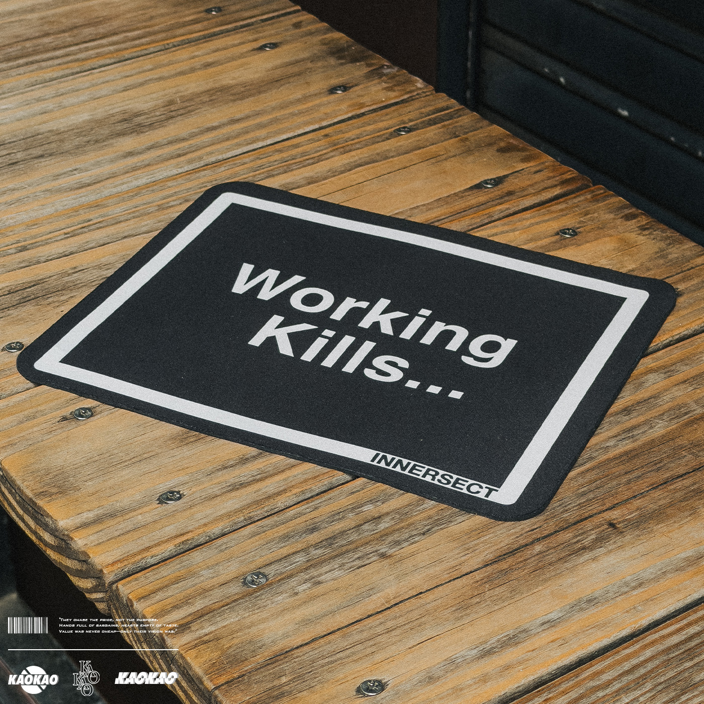 INNERSECT Worling kills 滑鼠墊 INN24FWACC541