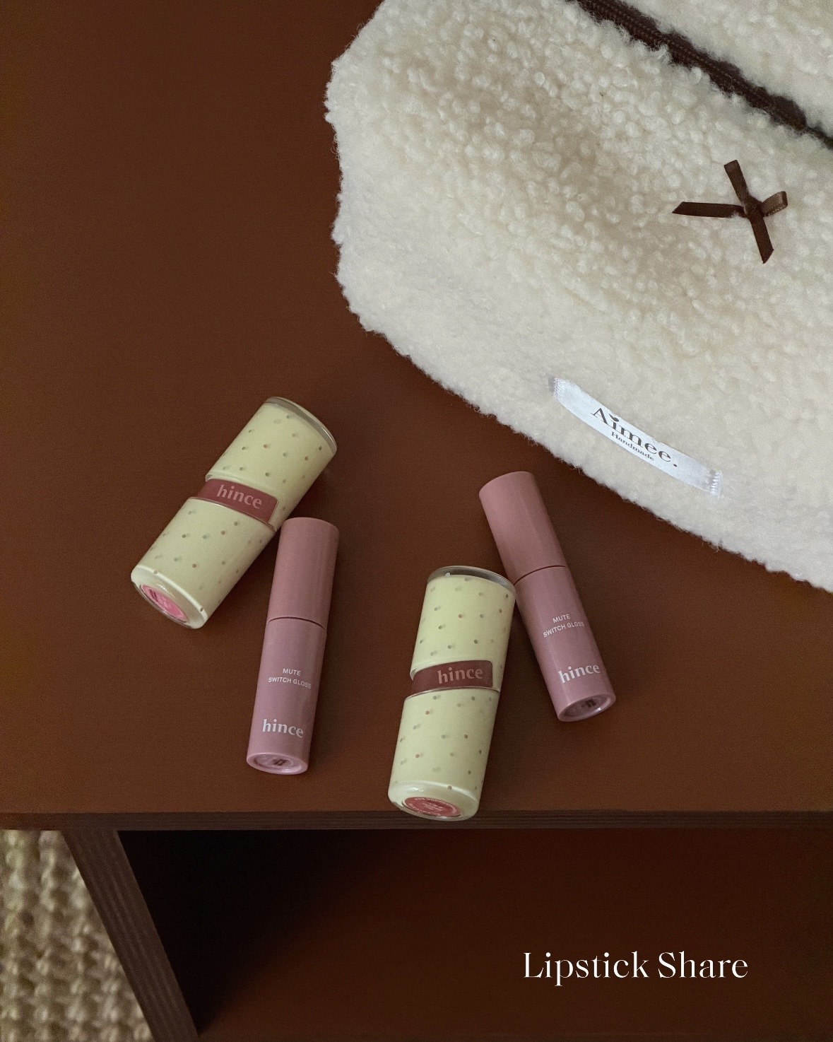 韓國 Hince 波點 春日 水感唇釉 限量組合 贈迷你唇彩+貼紙 三色
