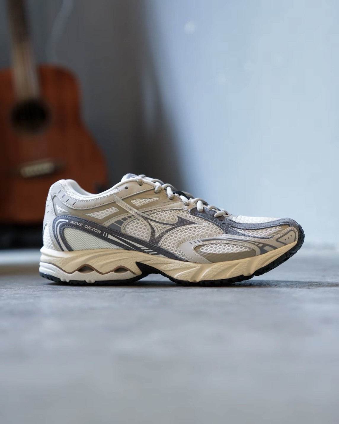 【預購】MIZUNO WAVE ORION 淺灰 D1GH232116