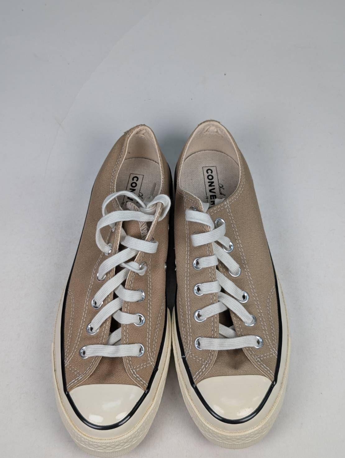 微瑕疵-左右腳鞋面色差 168505C M7.5 Converse Chuck 1970 奶茶色 低筒