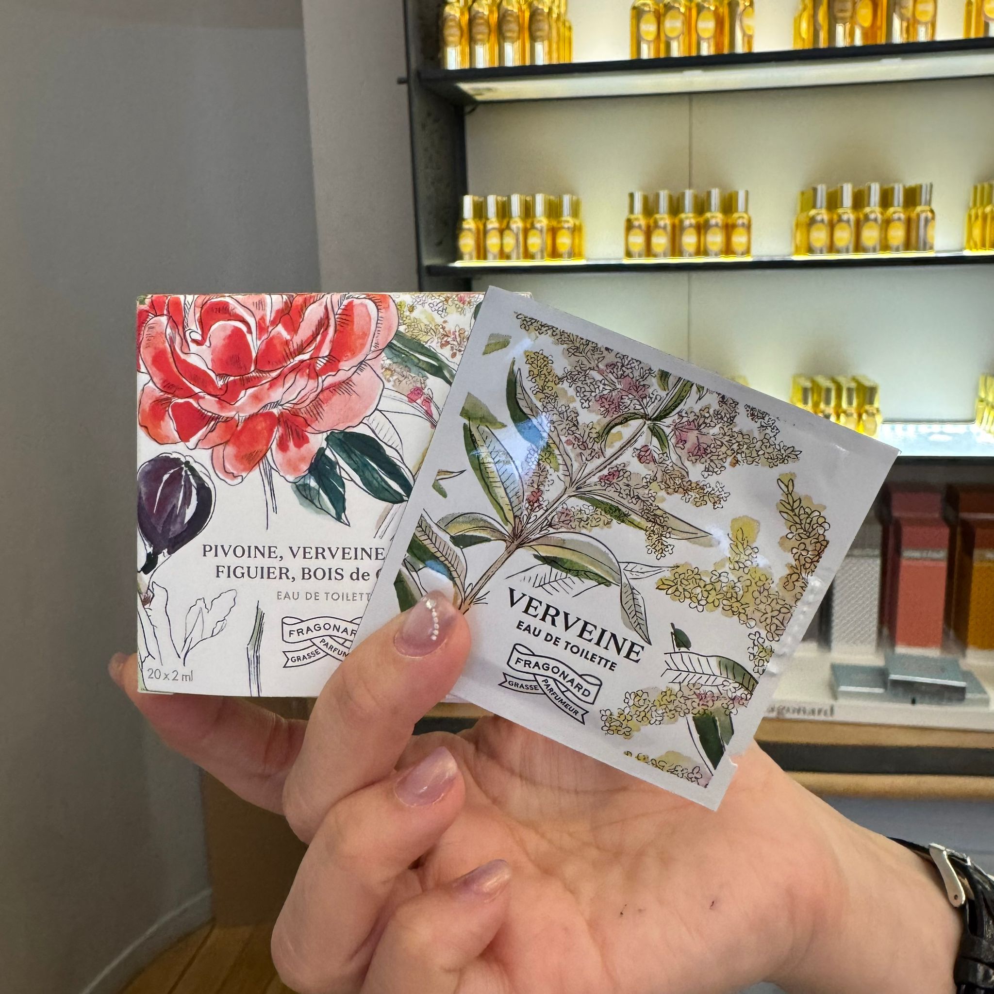 FRA-LLG0428-859 來自弗拉戈納爾植物標本館的20個香氛袋* 2盒 (B58)