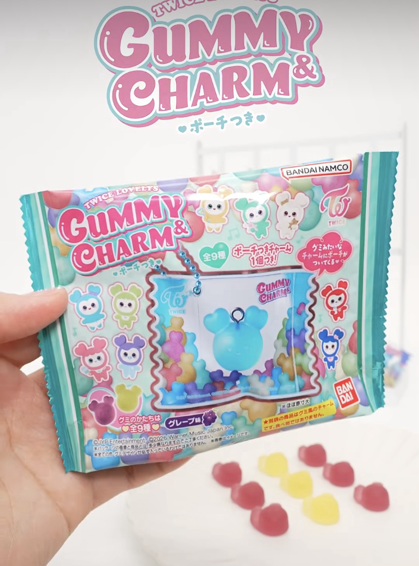 TWICE LOVELYS Gummy ＆ Charm食玩