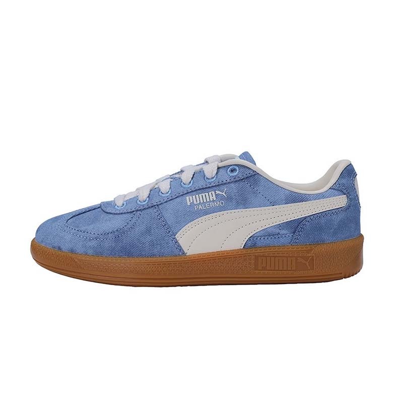 PUMA Palermo Denim 休閒運動鞋 復古 牛仔布 藍色 男女 40841802 [國內代購]