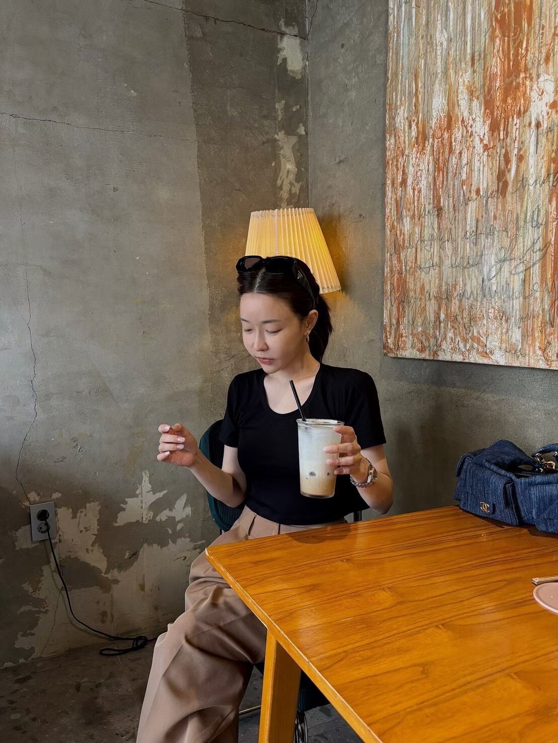 簡約百搭大圓領短版棉TEE上衣 / 3色