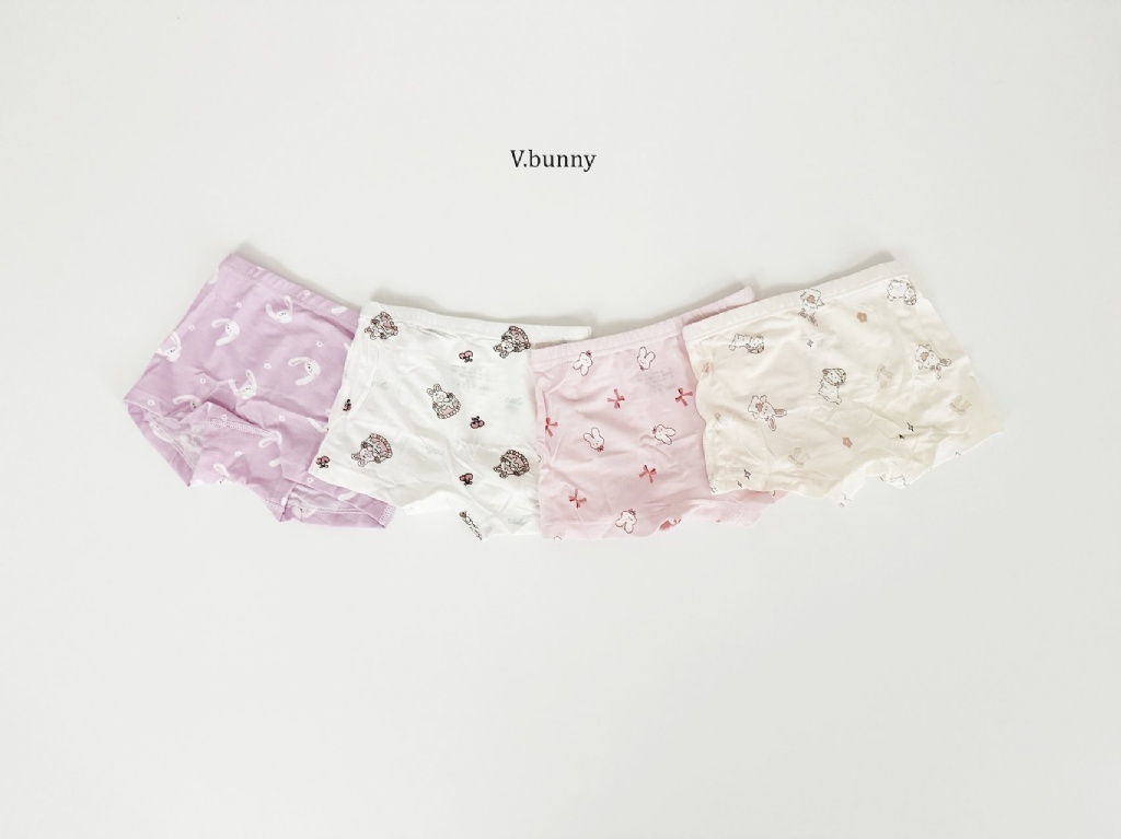 正韓夏Vbunny 女孩的兔兔莫代爾凉感內褲組