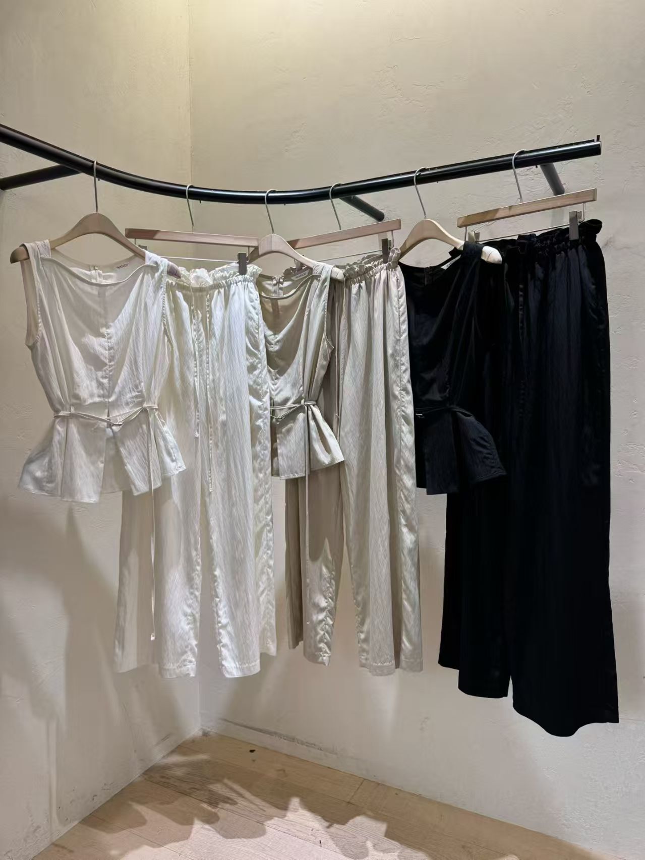 WJ6105 法式休閒花邊休閒褲