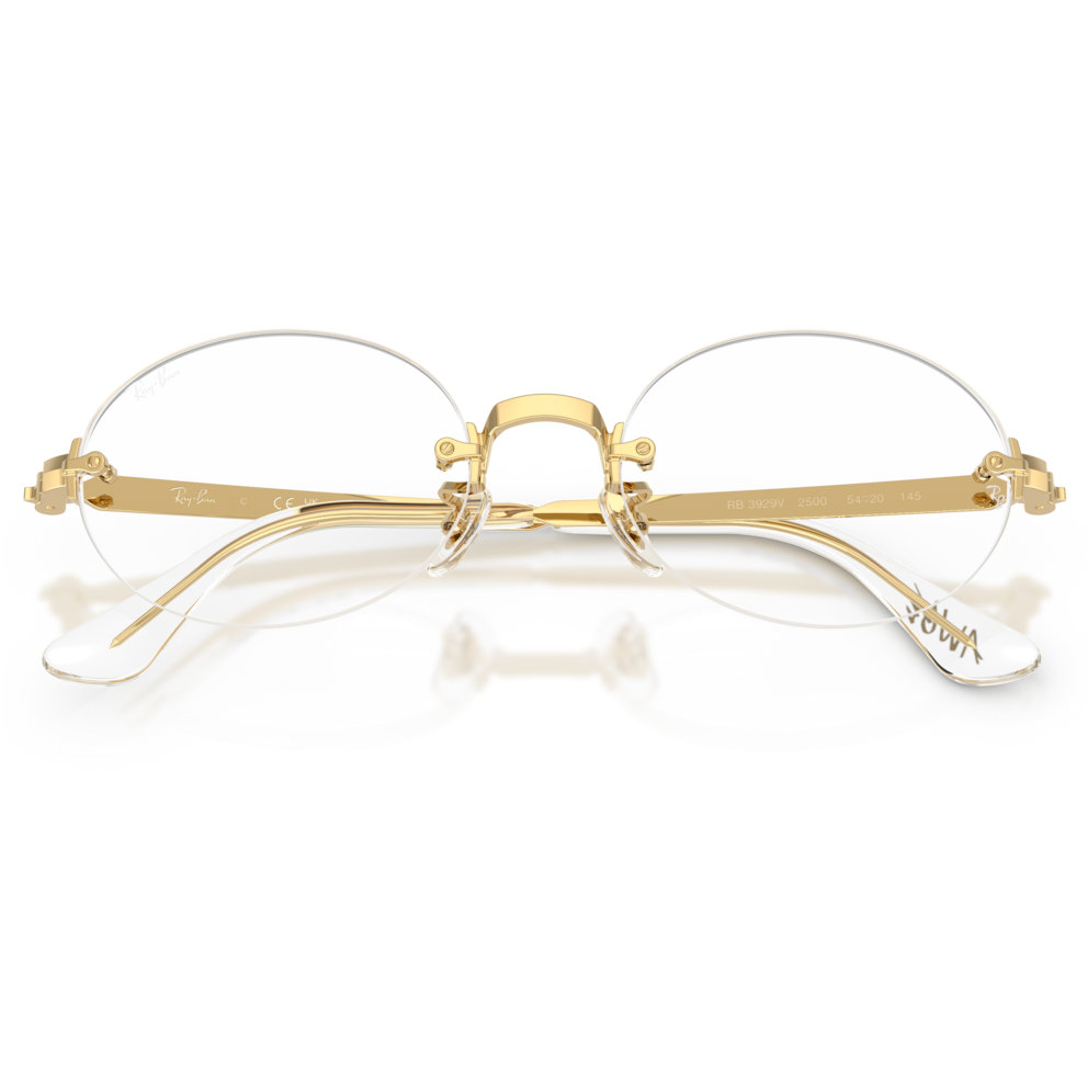 【RayBan】RB3929V 2500-54mm 光學眼鏡(金色)