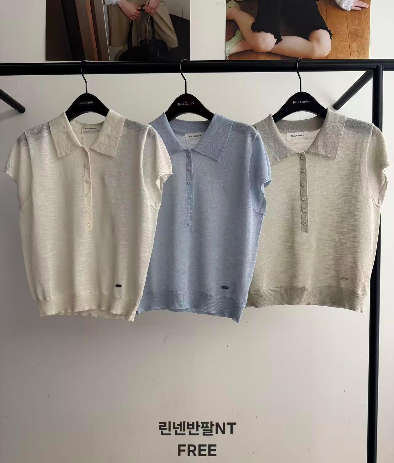 BG6127 薄織Polo上衣