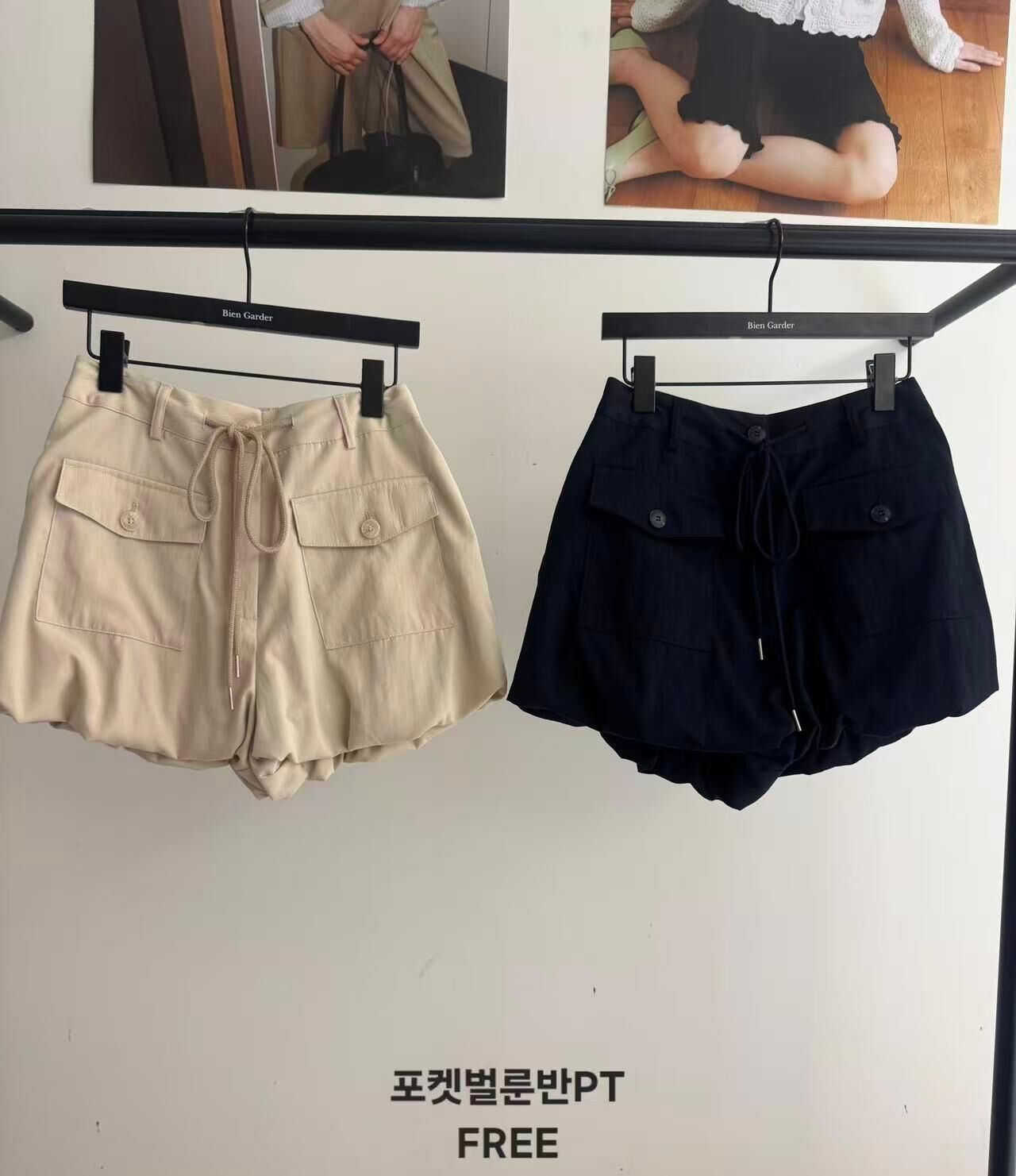 BG6131 工裝泡泡短褲