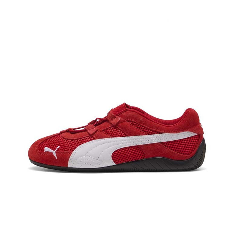 PUMA Speedcat Go Wns 流行休閒鞋 麂皮網眼 拼接 紅色 女鞋 40358902 [國內代購]