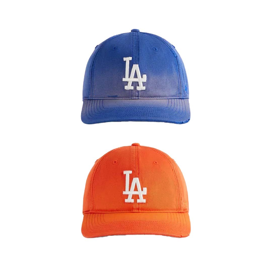 2026SS Kith & '47 for the MLB Los Angeles Dodgers Washed Franchise LS Cap 聯名 限量 洛杉磯 道奇隊 水洗 棒球帽 帽子 2色 現貨 KHMA050002