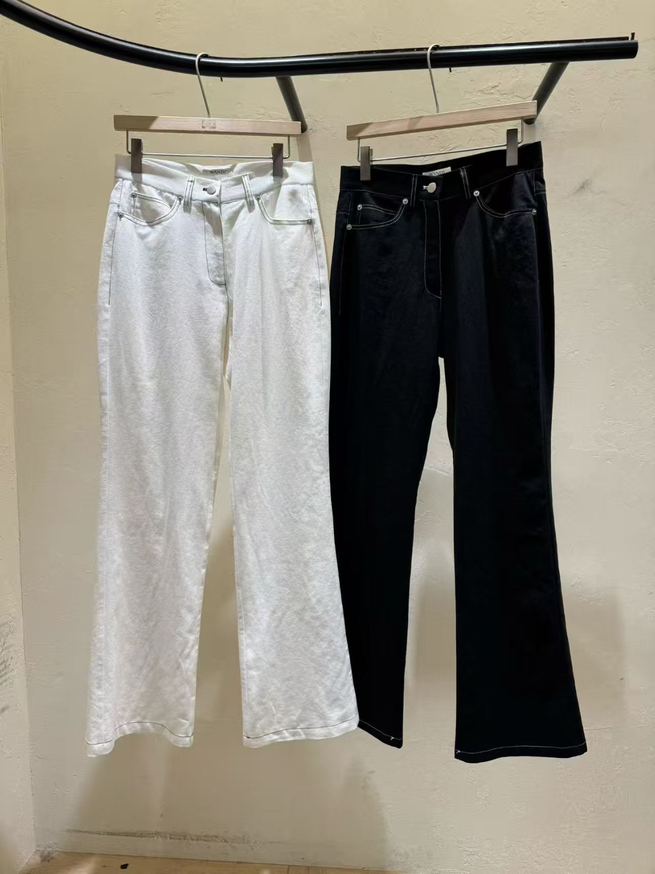 WJ6109 修腳微喇叭長褲