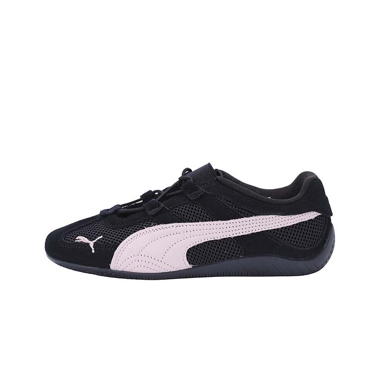 PUMA Speedcat Go Wns 流行休閒鞋 麂皮網眼 拼接 黑色 女鞋 40358912 [國內代購]