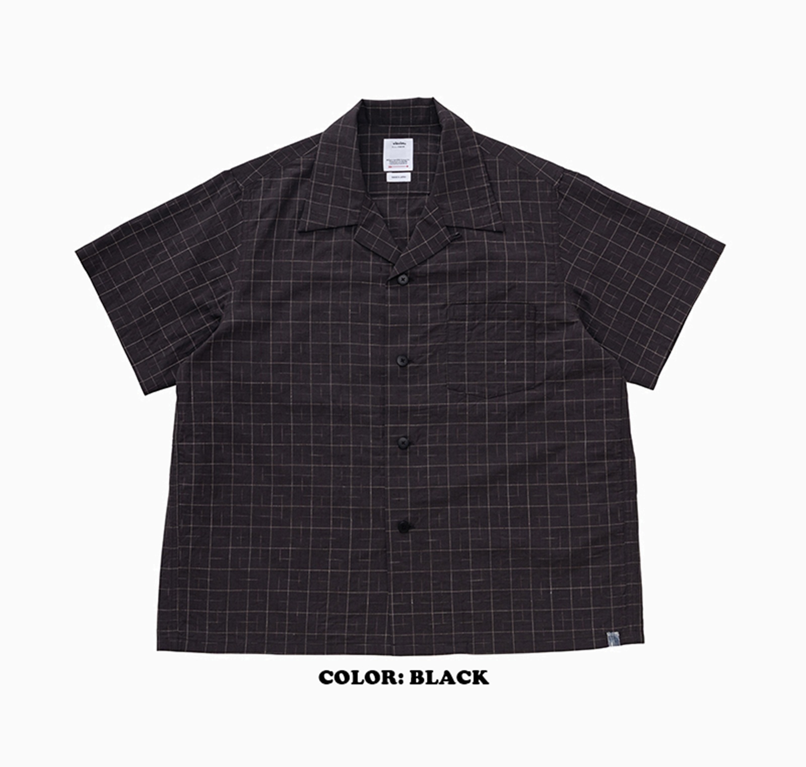 VISVIM 2026 S/S JUDD SHIRT S/S SANTOME CHECK - PRE ORDER ITEM (預訂中)