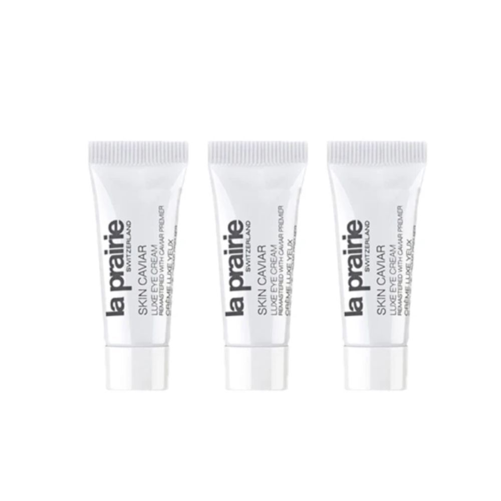 3x la prairie 萊伯妮 SKIN CAVIAR 魚子精華瓊貴緊緻眼霜 3ml 管裝 有效期到2027年 [平行進口]