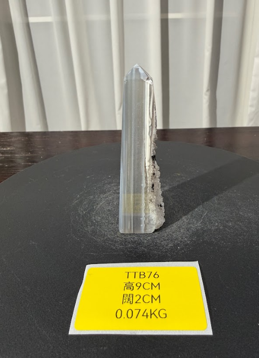 ZA463 TTB76 瑪瑙水晶方尖碑 高度9cm 闊度2cm 重量0.074kg