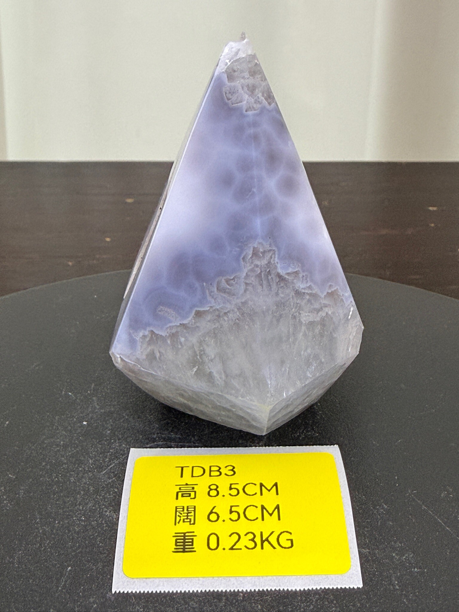 ZA186 TDB3 瑪瑙水晶帳幕星空 高度8.5cm 闊度6.5cm 重量0.23kg