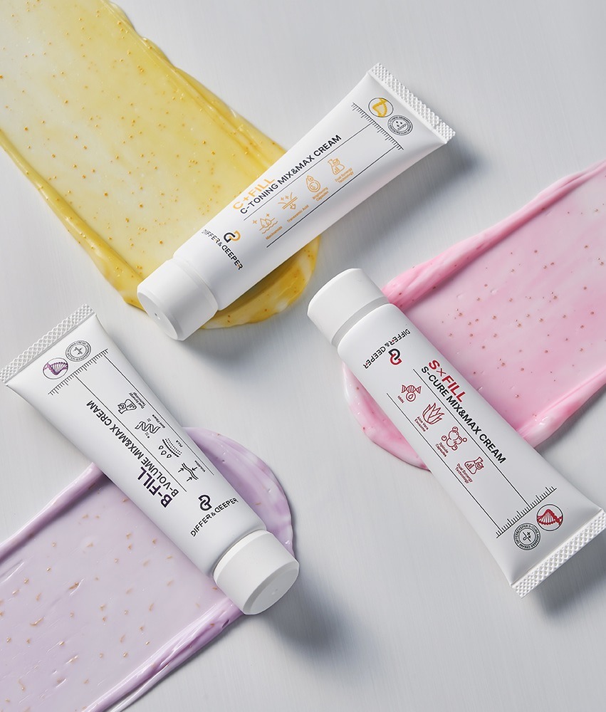 【買1送1】Differ & Deeper 雙效抗皺緊緻乳霜 B-Volume Mix&Max Cream (50ml) (EXP:2028.08) (J15)