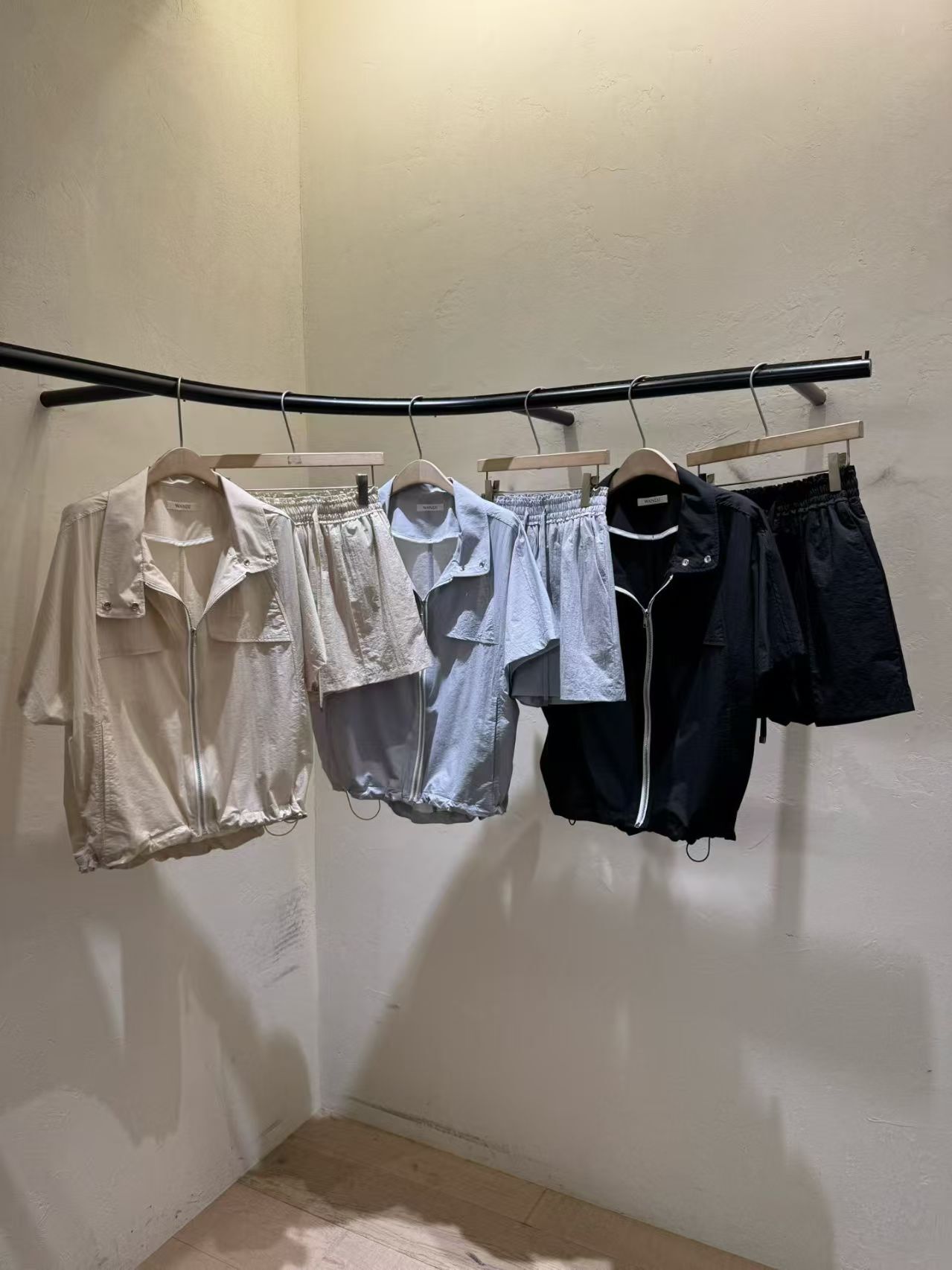 WJ6128 涼感尼龍休閒短褲