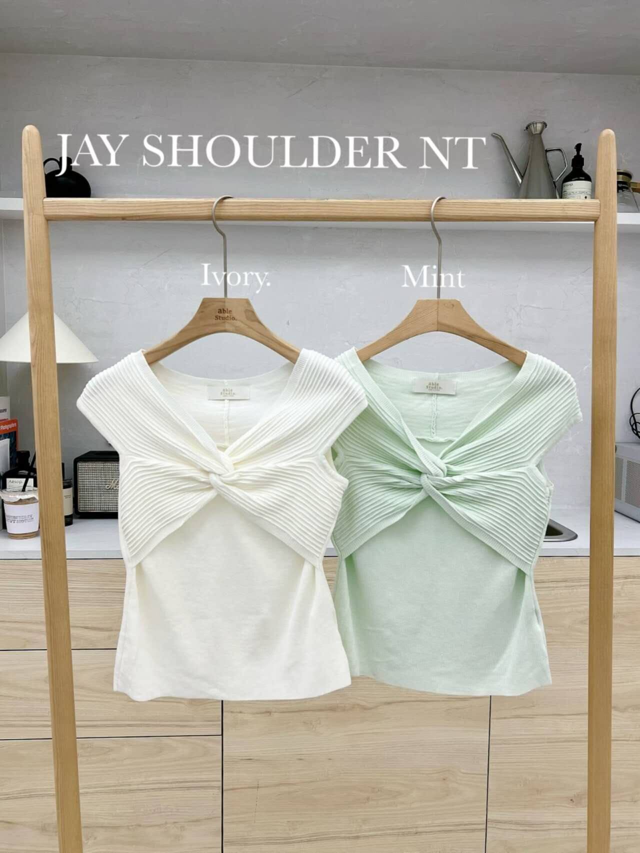 AS6106 扭結無袖上衣