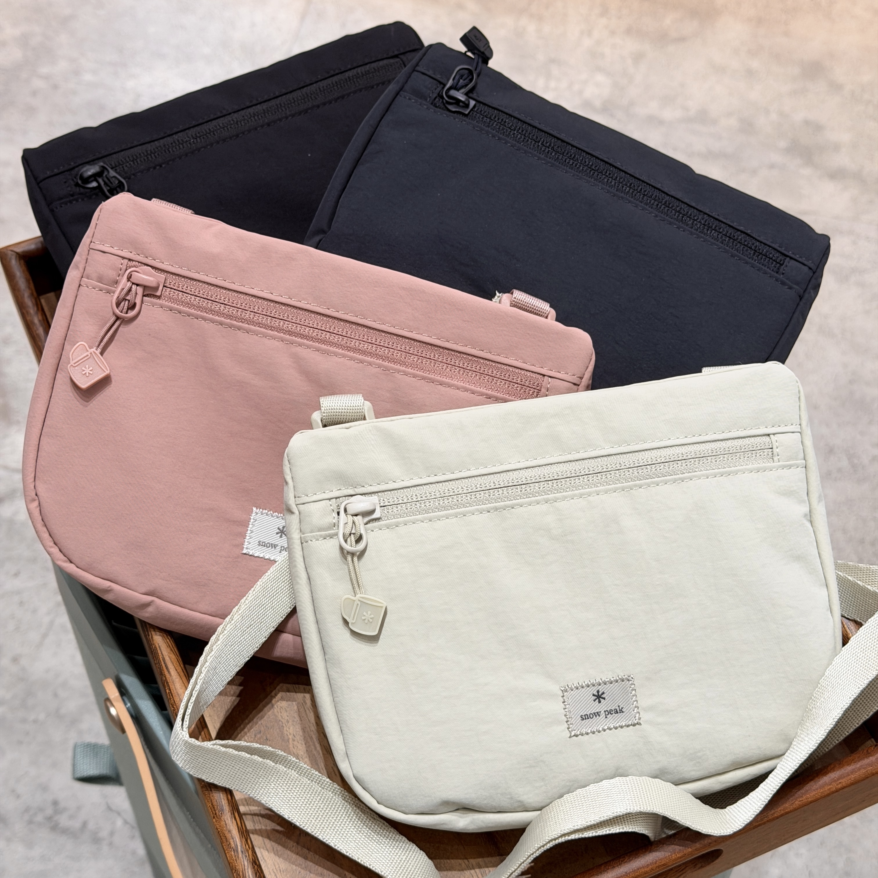 【現貨】Snow Peak Cample Pocket  Sacoche 1.2L  26ss  1.2L 口袋側背包 S26ZUCSB17