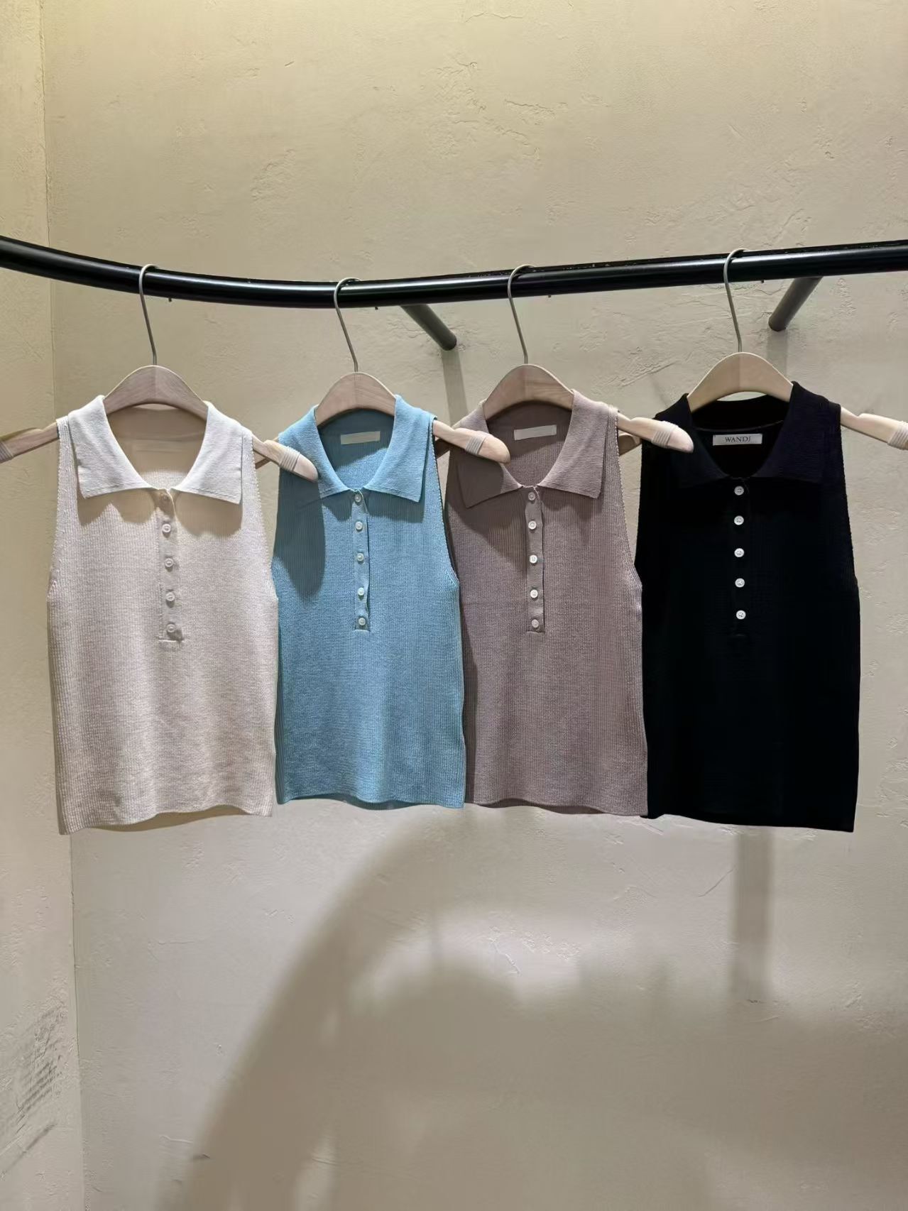 WJ6141 美式反領背心