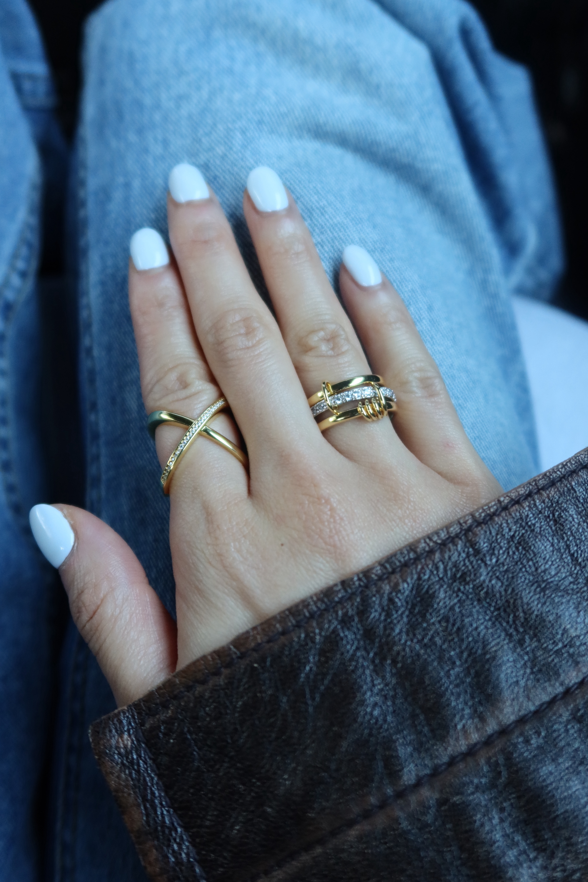 Layered Knot Ring
