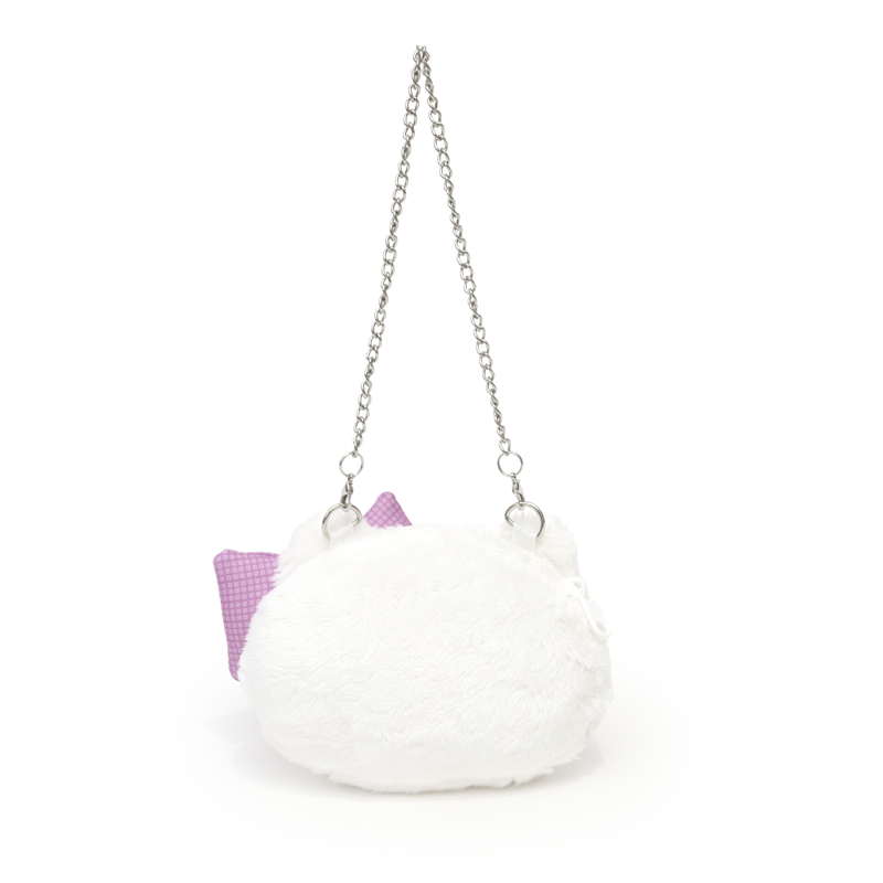 美版 Sanrio Hello Kitty 復古現代風條子和服造型 - 頭形散紙包連掛鏈