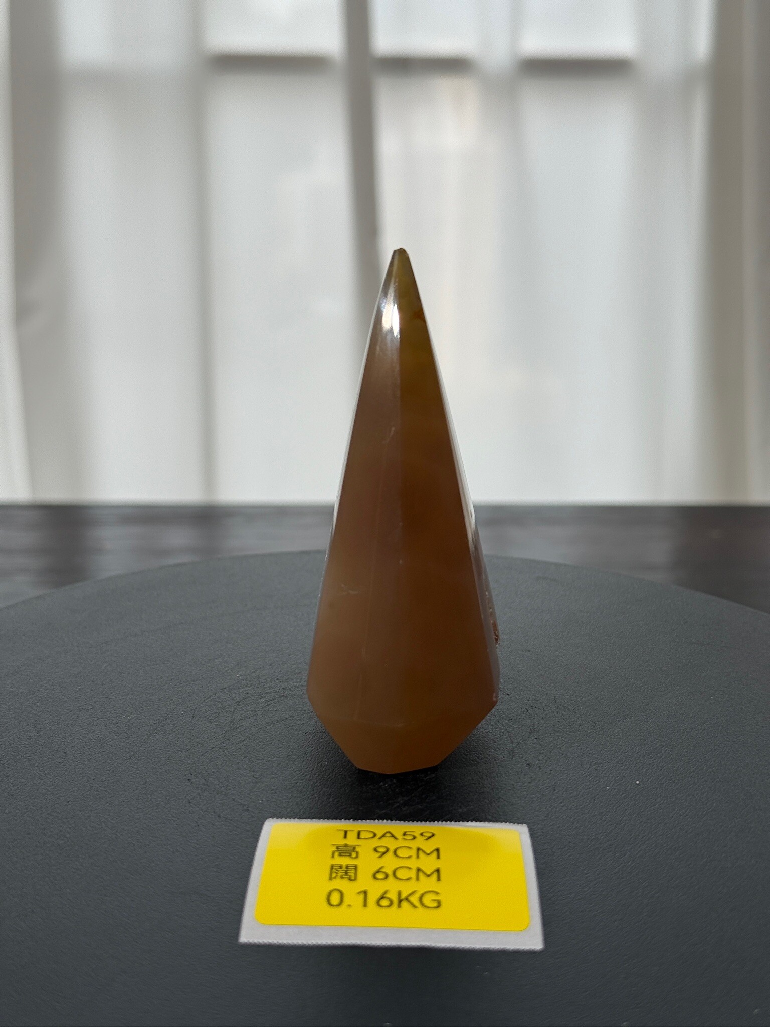 ZA181 TDA59 瑪瑙水晶帳幕星空 高度9cm 闊度6cm 重量0.16kg