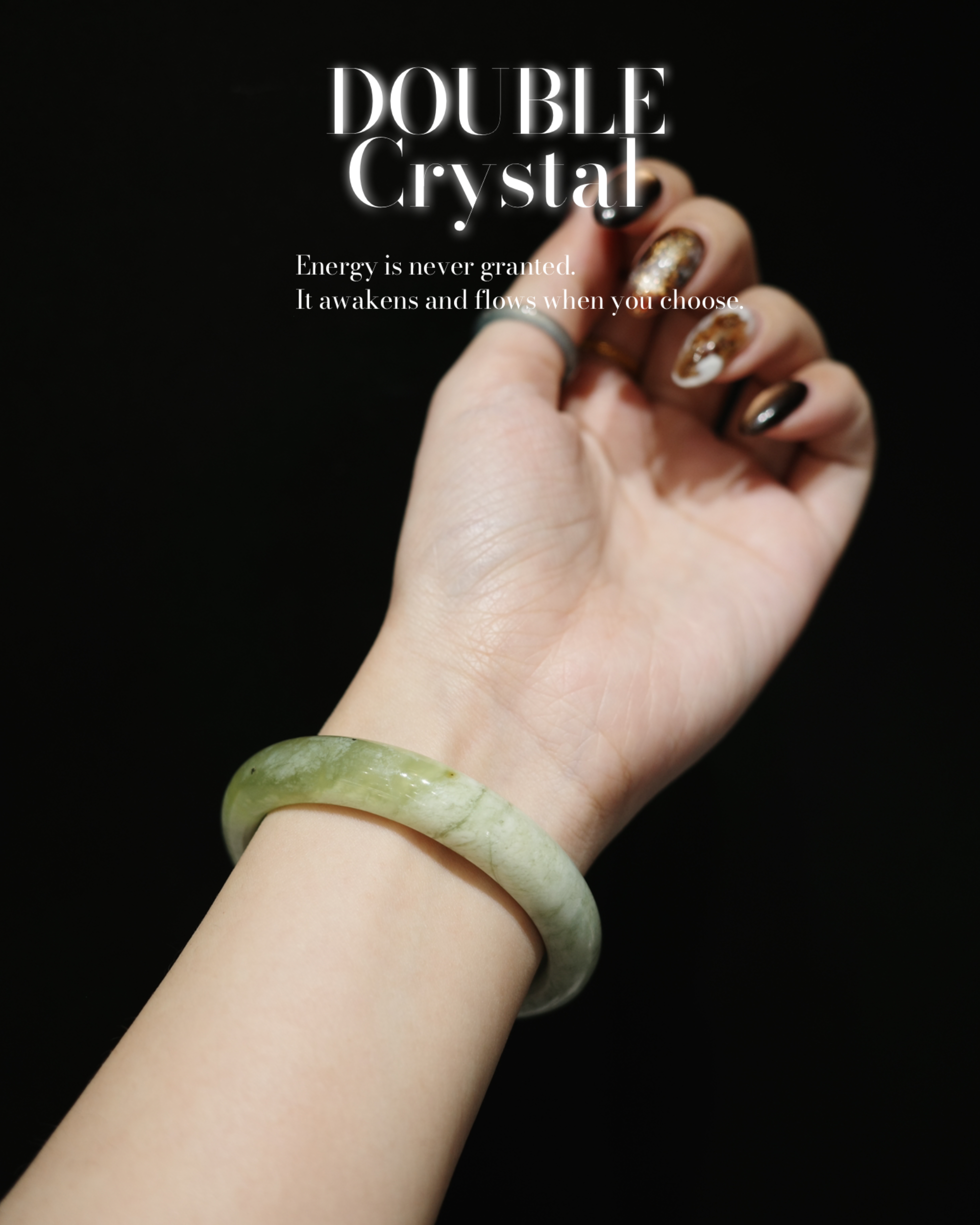 厚奶綠｜岫玉｜53圈口