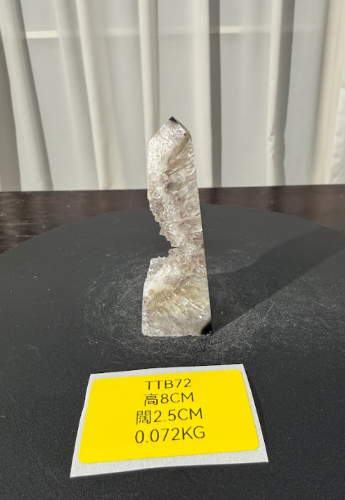 ZA459 TTB72 瑪瑙水晶方尖碑 高度8cm 闊度2.5cm 重量0.072kg