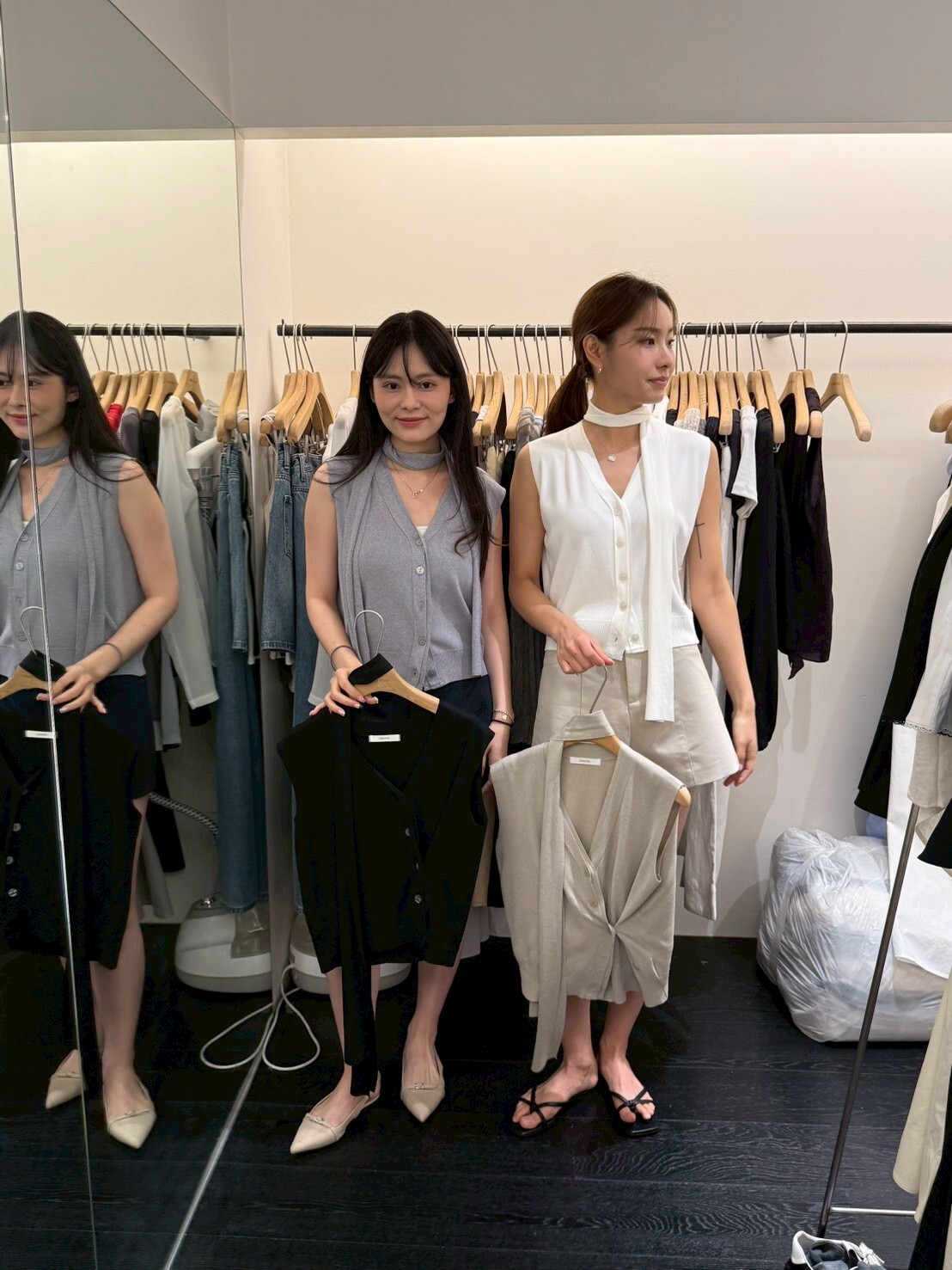 OB6119 超涼感隨心扣紐背心外套