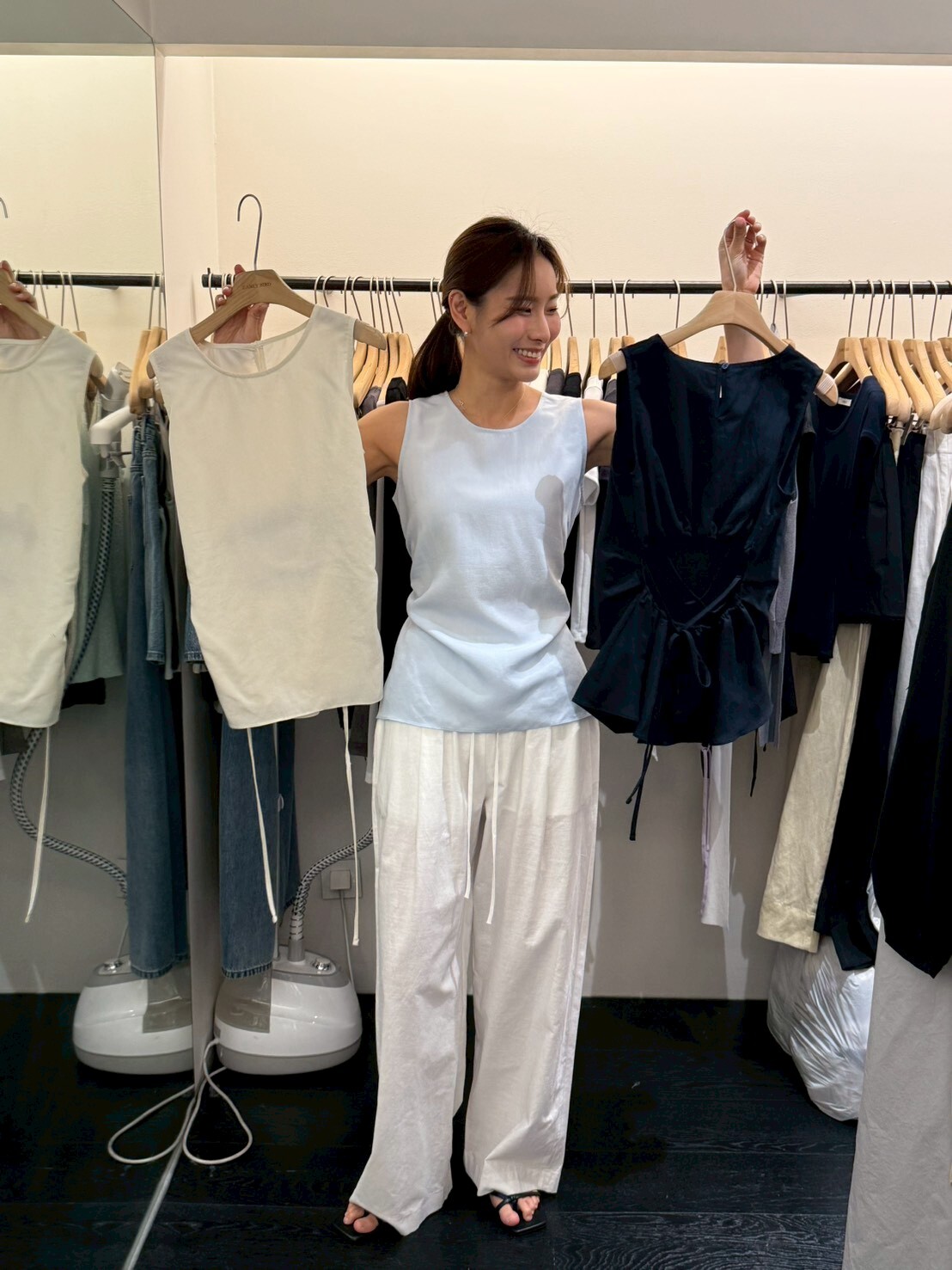 OB6102 可綁帶無袖上衣