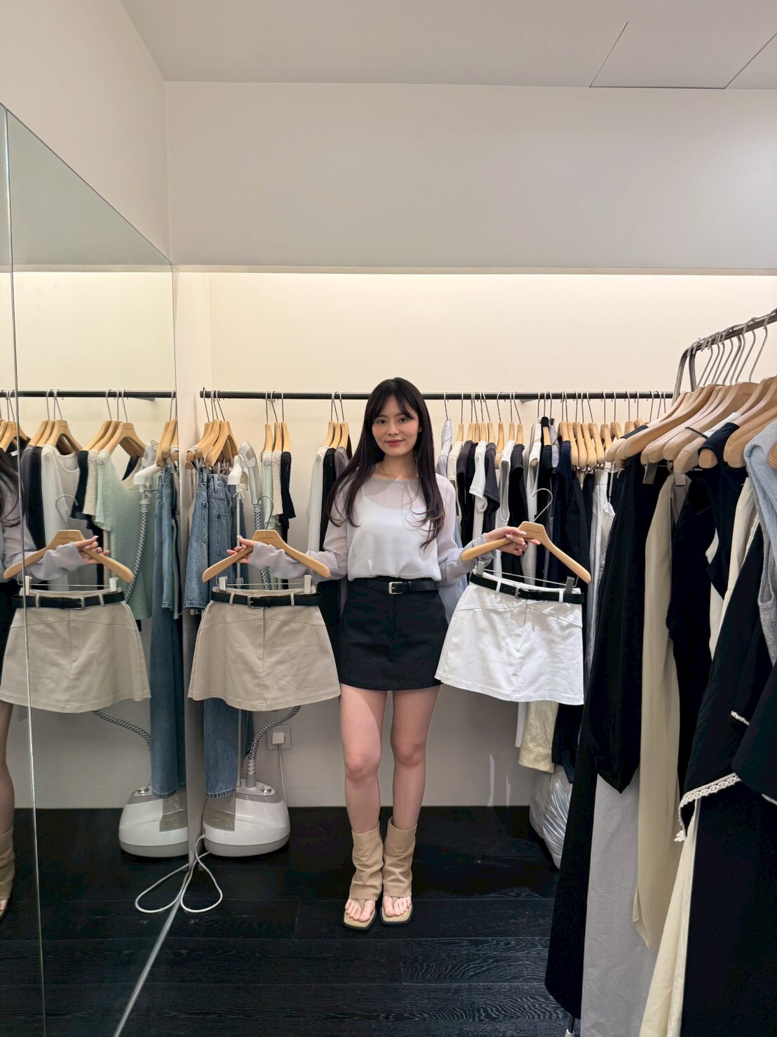 OB6112 短牛仔裙褲