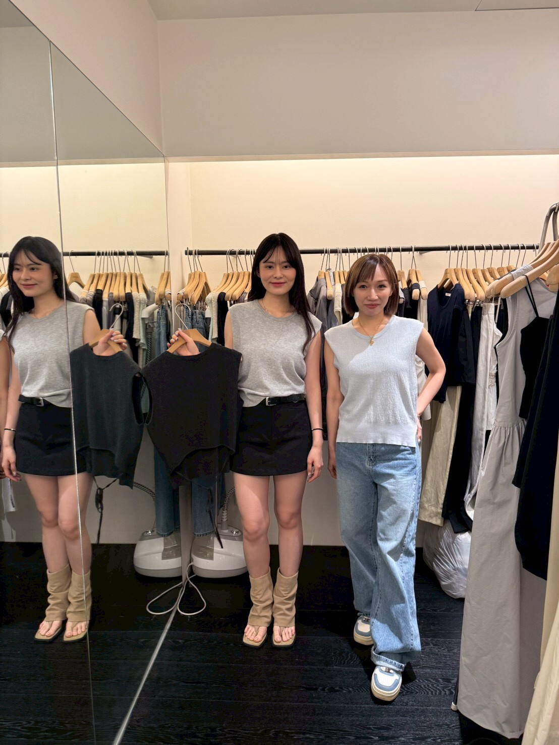 OB6110 可綁帶無袖針織背心