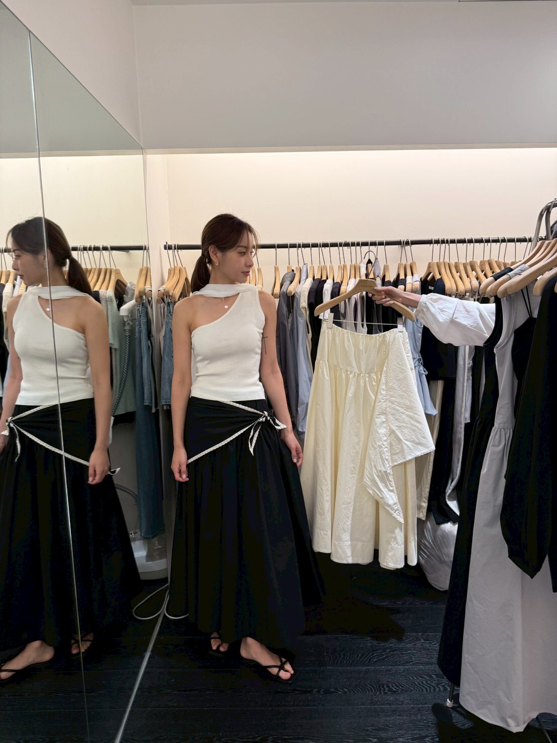 OB6106 野餐綁結長裙